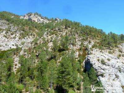 Hoz del Río Escabas - Serranía de Cuenca (Senderismo refrescante);sierra de guadarrama rutas sende